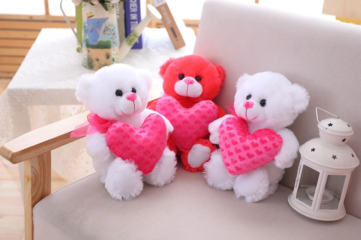 teddy bear hug bear plush toys love big little bear muppet doll