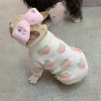 Cute Dog Sweater Jumper Lovely Clothes Winter Warm Pet Puppy Hoodie Jacket Coat for Small Medium Dogs French Bulldog Pug LDC26
Cute Dog Sweater Jumper Lovely Clothes Winter Warm Pet Puppy Hoodie Jacket Coat for Small Medium Dogs French Bulldog Pug LDC26
