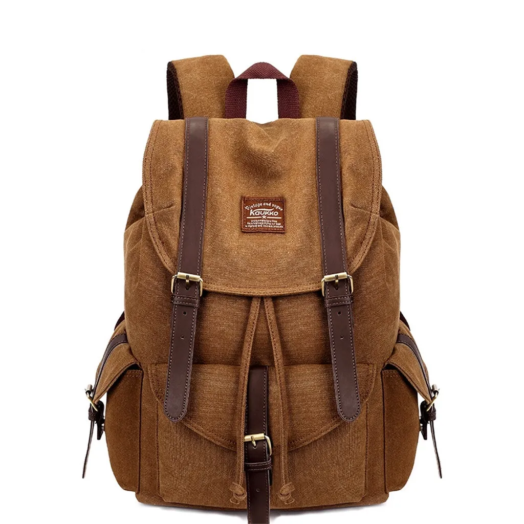 Bag - Aelicy Vintage Canvas Military Backpacks Men/Women School Backpacks