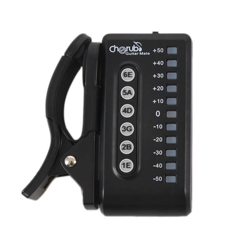 Cherub WST 550G гитара мат клип он тюнер для электрических и акустических гитар