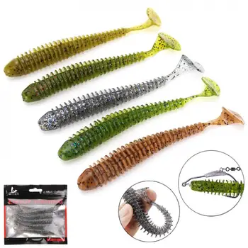 5pcs/lot Soft Bait Worm Grubs T Tail Wobblers Fishing Lure 12cm 8.5g Jigging Bait with Hook Slot
5pcs/lot Soft Bait Worm Grubs T Tail Wobblers Fishing Lure 12cm 8.5g Jigging Bait with Hook Slot