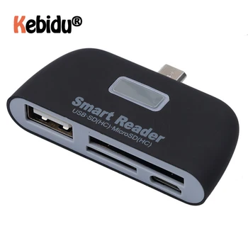 Multi-function 4 In 1 OTG/TF/SD Smart Card Reader With Micro USB Charge Port For Samsung For Phone
Multi-function 4 In 1 OTG/TF/SD Smart Card Reader With Micro USB Charge Port For Samsung For Phone