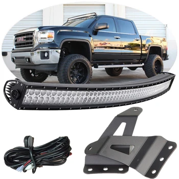 For 2007-2013 Chevy GMC 50'' Curved Led Work light bar Roof Mounting Bracket Set With Free Wire Harness
For 2007-2013 Chevy GMC 50'' Curved Led Work light bar Roof Mounting Bracket Set With Free Wire Harness