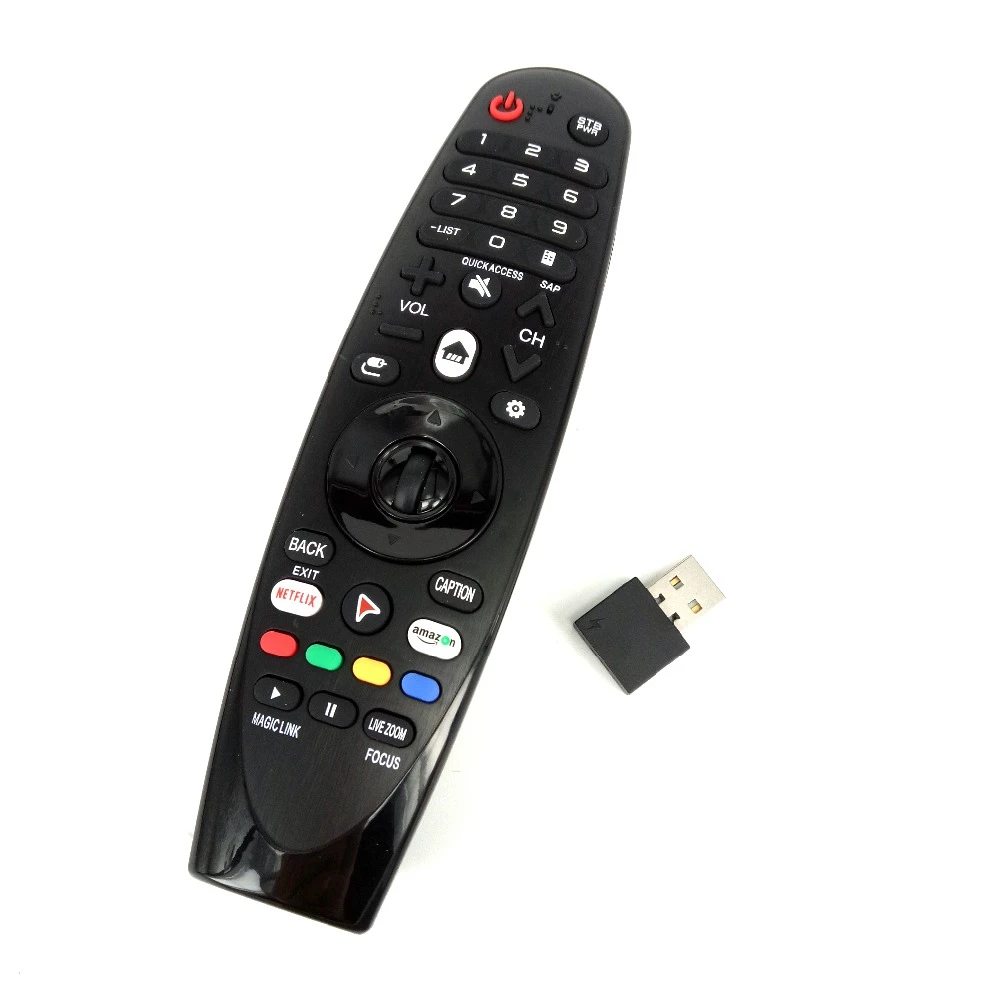 NEW AM-HR650A AN-MR650A Rplacement for LG Magic Remote Control for Select 2017 Smart television for 49UK6200
NEW AM-HR650A AN-MR650A Rplacement for LG Magic Remote Control for Select 2017 Smart television for 49UK6200