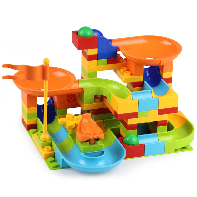 98 PCS Building Blocks Funnel Slide Blocks Marble Race Run Block Compatible LegoINGlys Duploed DIY Bricks Toys For Children
98 PCS Building Blocks Funnel Slide Blocks Marble Race Run Block Compatible LegoINGlys Duploed DIY Bricks Toys For Children