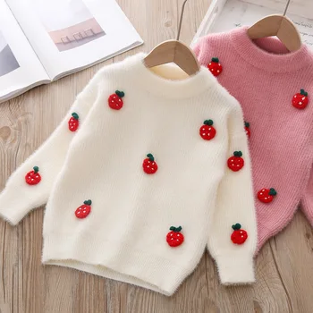 Toddler Girl Sweater Baby Clothes Knitted Pullover For Girls Leisure Children Warm Sweaters Winter Underwear Autumn Kids Tops
Toddler Girl Sweater Baby Clothes Knitted Pullover For Girls Leisure Children Warm Sweaters Winter Underwear Autumn Kids Tops