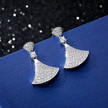 CroRita Skirts Shaped Earring Hook Needle Zircon Elegant Earring jewelry for women Dangle Earring
CroRita Skirts Shaped Earring Hook Needle Zircon Elegant Earring jewelry for women Dangle Earring