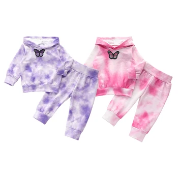 lioraitiin 0-4Years Baby Autumn Clothing Set Toddler Infant Girl 3D Butterfly Tie-Dye Printed Hooded Long Sleeve Top Pant 2Pcs
lioraitiin 0-4Years Baby Autumn Clothing Set Toddler Infant Girl 3D Butterfly Tie-Dye Printed Hooded Long Sleeve Top Pant 2Pcs