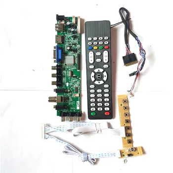 Fit LTN156AT02-T01/W01/W02/W04 screen 1366*768 40 pin LVDS 3663 TV digital AV HDMI VGA USB DVB upgrade LCD drive board DIY Kit
Fit LTN156AT02-T01/W01/W02/W04 screen 1366*768 40 pin LVDS 3663 TV digital AV HDMI VGA USB DVB upgrade LCD drive board DIY Kit