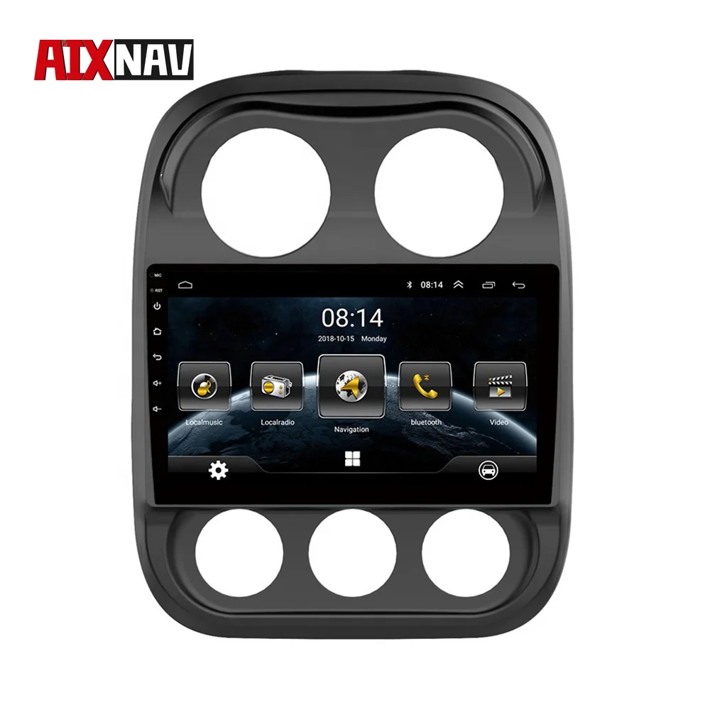 Автомобильный мультимедийный плеер на платформе Andriod 8 0 с сенсорным экраном