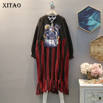 XITAO Pleated Ruffle Hem Dress Fashion Patchwork Small Fresh Casual Minority 2020 Spring Pullover Pattern Casual Dress XJ3306
XITAO Pleated Ruffle Hem Dress Fashion Patchwork Small Fresh Casual Minority 2020 Spring Pullover Pattern Casual Dress XJ3306