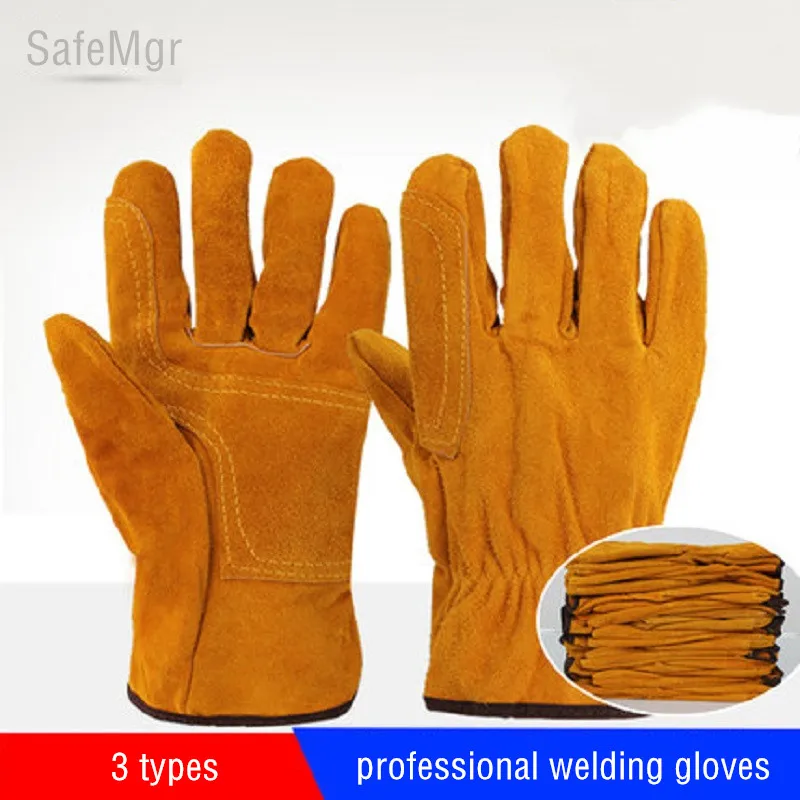 Safety Leather Work Driver Gloves for Men Mechanic Protection Working Welding Hunting Cowhide Motorcycle Gloves
Safety Leather Work Driver Gloves for Men Mechanic Protection Working Welding Hunting Cowhide Motorcycle Gloves