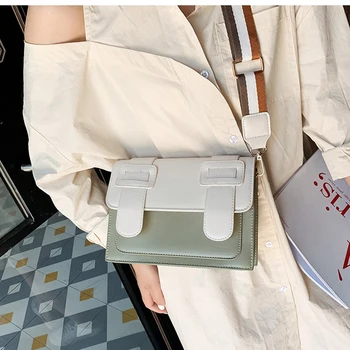 Contrast Color PU Leather Messenger Bags for Women 2020 Trend Small Satchels Crossbody Shoulder Bags Ladies Purse and Handbags
Contrast Color PU Leather Messenger Bags for Women 2020 Trend Small Satchels Crossbody Shoulder Bags Ladies Purse and Handbags