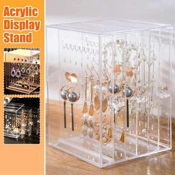 Acrylic Material Jewelry Display Holds Up Earrings Earring Holder And Jewelry Organizer Earring Showcase Stand Box
Acrylic Material Jewelry Display Holds Up Earrings Earring Holder And Jewelry Organizer Earring Showcase Stand Box