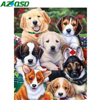 AZQSD DIY Paint By Number Canvas Painting Kits Animal Acrylic Paint Coloring By Numbers Dog Unframe Handpainted Gift
AZQSD DIY Paint By Number Canvas Painting Kits Animal Acrylic Paint Coloring By Numbers Dog Unframe Handpainted Gift