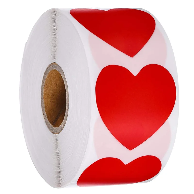 Heart shape of Red Stickers seal labels 50-500pcs Labels stickers scrapbooking for Package wedding decoration stationery sticker
Heart shape of Red Stickers seal labels 50-500pcs Labels stickers scrapbooking for Package wedding decoration stationery sticker