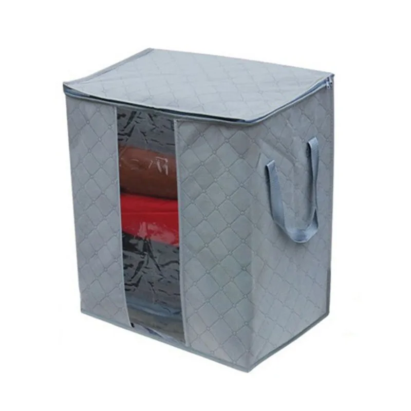 Portable Foldable Non-Woven Fabric Clothes Blanket Quilt Storage Bag Box Organizer
Portable Foldable Non-Woven Fabric Clothes Blanket Quilt Storage Bag Box Organizer