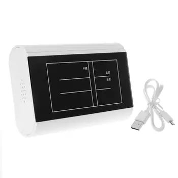 5-In-1 USB Rechargeable Air Quality Monitor Benzene HCHO TVOC LCD Digital Display Humidity Temperature Detector
5-In-1 USB Rechargeable Air Quality Monitor Benzene HCHO TVOC LCD Digital Display Humidity Temperature Detector
