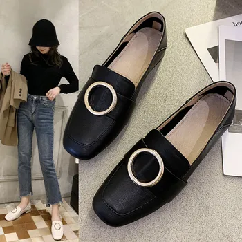 Single shoe women 2020 spring new product comfortable breathable soft bottom small leather shoe women outdoor travel casual shoe
Single shoe women 2020 spring new product comfortable breathable soft bottom small leather shoe women outdoor travel casual shoe