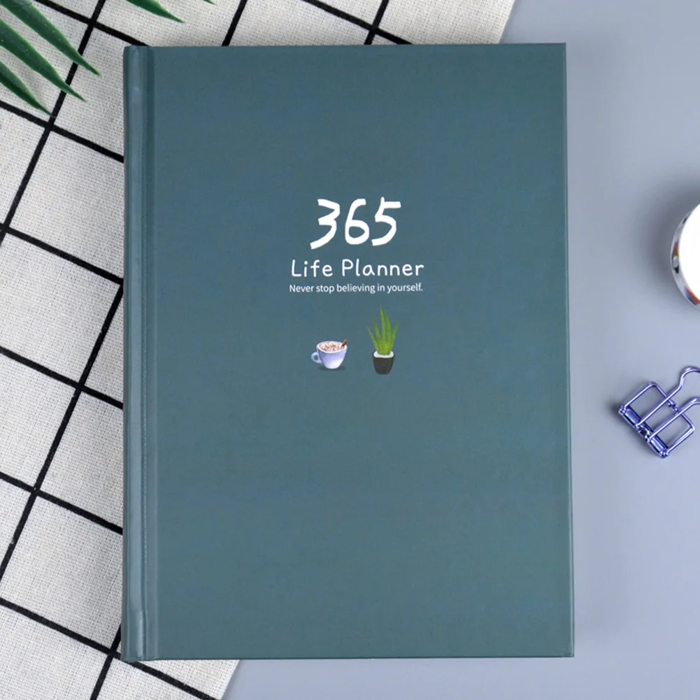 Stationery Notebook 365 Planner A5 Weekly Monthly Daily Planner Notebooks Journals School Supplies 13.5*18.2cm
Stationery Notebook 365 Planner A5 Weekly Monthly Daily Planner Notebooks Journals School Supplies 13.5*18.2cm