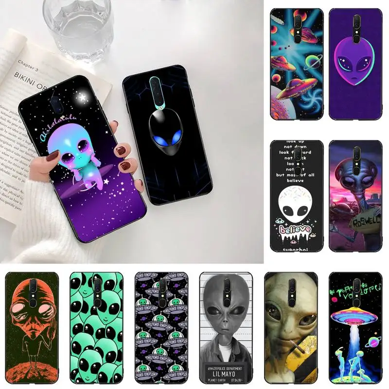 НЛО DIY чехол для телефона с рисунком в виде ракушки Oppo A5 A9 2020 Reno2 z Renoace 3pro Realme5Pro |