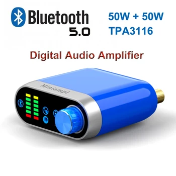 2*50W Bluetooth 5.0 TPA3116 Digital Power Audio Amplifier Class D Stereo HiFi Wireless Amplificador Home Theater AMP
2*50W Bluetooth 5.0 TPA3116 Digital Power Audio Amplifier Class D Stereo HiFi Wireless Amplificador Home Theater AMP