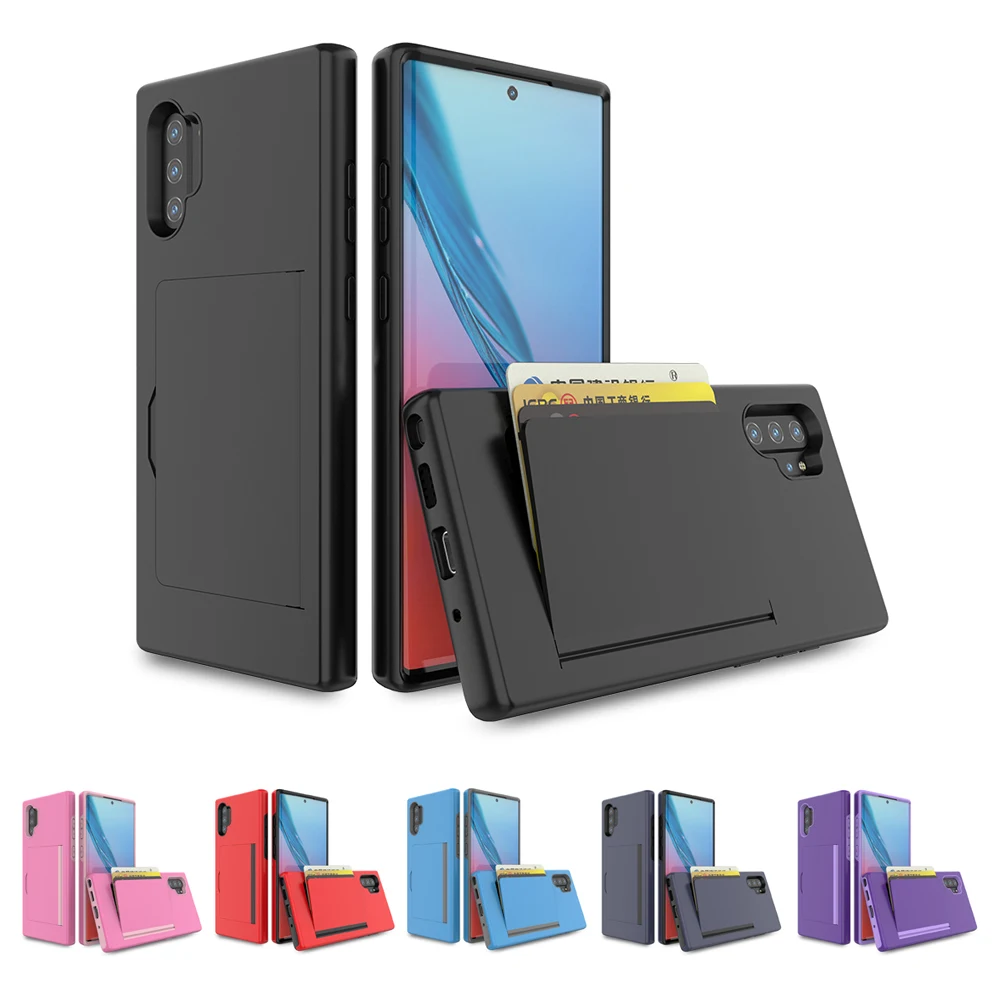 For Samsung Galaxy Note 10 Case Dual Layer TPU PC Hybrid Cover Shockproof Anti-scratch Protective Shell Note 10 Plus Case Card
For Samsung Galaxy Note 10 Case Dual Layer TPU PC Hybrid Cover Shockproof Anti-scratch Protective Shell Note 10 Plus Case Card