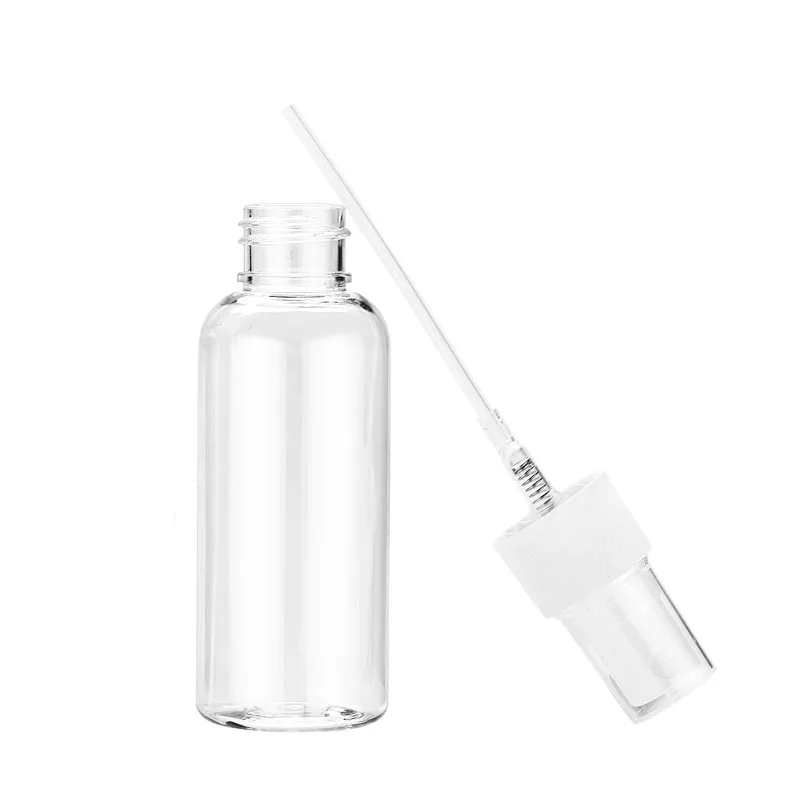 50 Pieces 50Ml Plastic Spray Bottles Empty Refillable Atomiser Transparent Travel Liquid Container
50 Pieces 50Ml Plastic Spray Bottles Empty Refillable Atomiser Transparent Travel Liquid Container