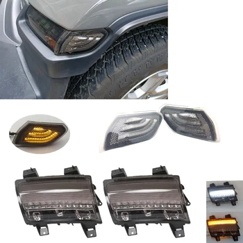For Jeep Wrangler JL 2018 2019 Front Fender Flares Smoked Amber Turn Signal Lamp LED Side Maker Lights Daytime Running Light
For Jeep Wrangler JL 2018 2019 Front Fender Flares Smoked Amber Turn Signal Lamp LED Side Maker Lights Daytime Running Light