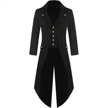 Adult Men Victorian Costume 4 Colors Tuxedoed Tailcoat Gothic Steampunk Trench Coat Frock Outfit Overcoat Uniform Tailcoat Party
Adult Men Victorian Costume 4 Colors Tuxedoed Tailcoat Gothic Steampunk Trench Coat Frock Outfit Overcoat Uniform Tailcoat Party