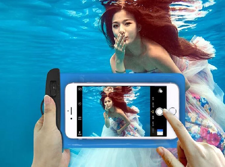 waterproof touch screen mobile phone case