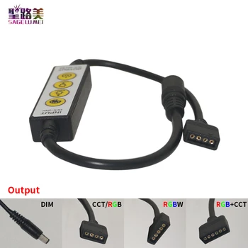 Free Ship Mini 4 Keys Single Color DC Switch Dimmer RGB/RGBW/RGBCCT led Controller DC12V DC5V-24V for LED Strip Light 5050 RGB
Free Ship Mini 4 Keys Single Color DC Switch Dimmer RGB/RGBW/RGBCCT led Controller DC12V DC5V-24V for LED Strip Light 5050 RGB