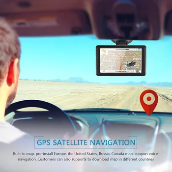5" HD Car GPS Navigation FM Bluetooth AVIN Navitel Latest Europe Map Sat Nav Truck Gps Navigators Automobile With Alarm Notice
5" HD Car GPS Navigation FM Bluetooth AVIN Navitel Latest Europe Map Sat Nav Truck Gps Navigators Automobile With Alarm Notice