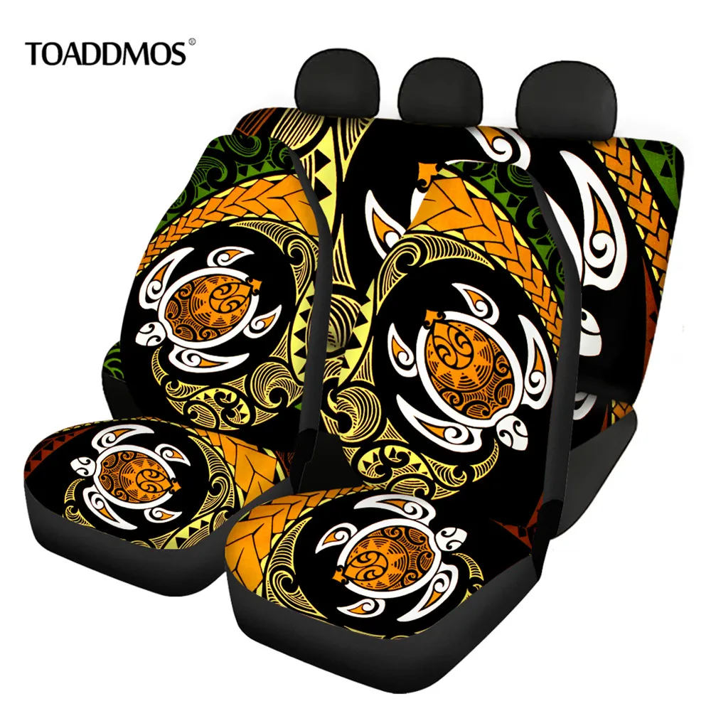 TOADDMOS Hawaiian Honu Sea Turtle Swirl Design Front and Rear Car Seat Covers Set of 4 Stretch Seat Protector for Car&SUV Soft
TOADDMOS Hawaiian Honu Sea Turtle Swirl Design Front and Rear Car Seat Covers Set of 4 Stretch Seat Protector for Car&SUV Soft