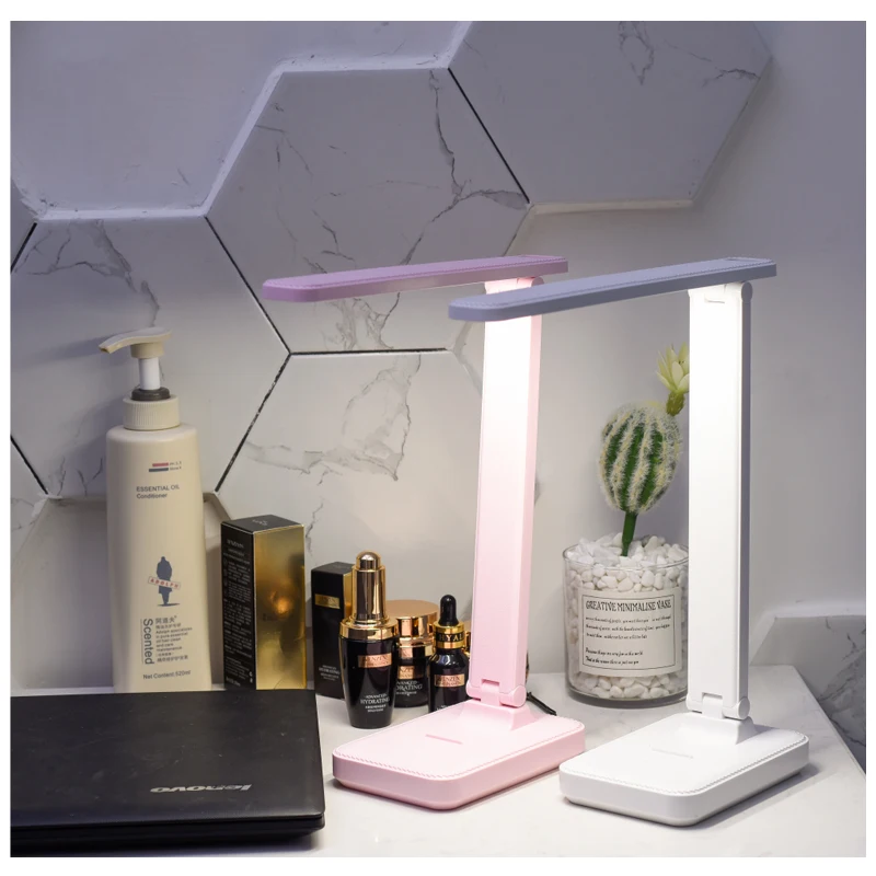Bright LED table lamp portable rechargeable night light three mode stepless dimming eye protection reading book lamp
Bright LED table lamp portable rechargeable night light three mode stepless dimming eye protection reading book lamp