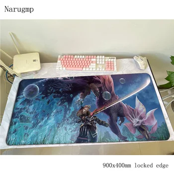 Monster Hunter mouse pad Fashion Computer mat 900x400x3mm gaming mousepad large HD pattern padmouse keyboard games pc gamer desk
Monster Hunter mouse pad Fashion Computer mat 900x400x3mm gaming mousepad large HD pattern padmouse keyboard games pc gamer desk