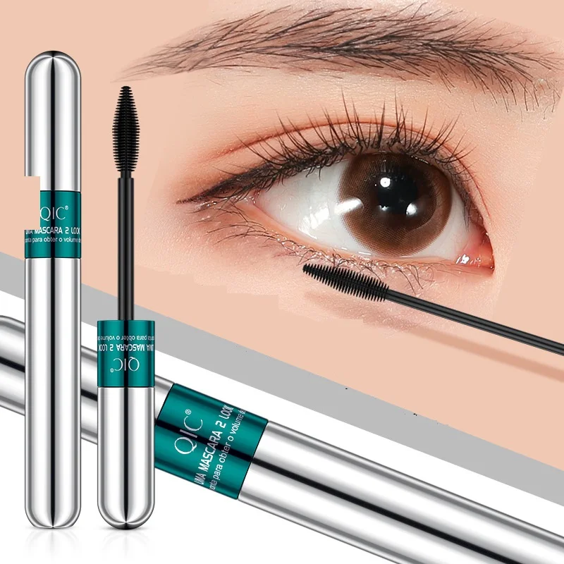 Waterproof Eyelash Mascara Makeup 4D Silk Fiber Lash Black Thicken Lengthen Curling Random Color Silicone Brush Head TSLM2
Waterproof Eyelash Mascara Makeup 4D Silk Fiber Lash Black Thicken Lengthen Curling Random Color Silicone Brush Head TSLM2