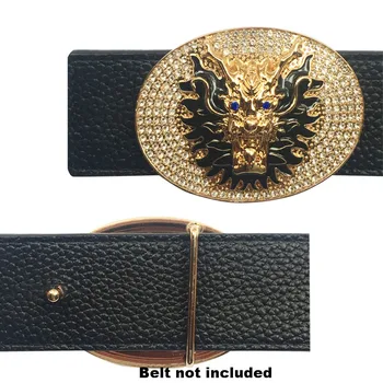 Vintage Luxury Traditional Chinese Dragon Icon Buckle Golden Sliver Belt Luxury Rhinestone Metal Accessories for Men's Belts
Vintage Luxury Traditional Chinese Dragon Icon Buckle Golden Sliver Belt Luxury Rhinestone Metal Accessories for Men's Belts