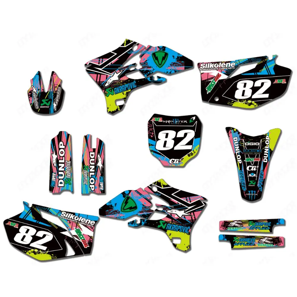 New Full Graphics Decals Stickers Custom Number Name Glossy Bright Stickers Waterproof for YAMAHA YZF250 YZF450 2003 2004 2005
New Full Graphics Decals Stickers Custom Number Name Glossy Bright Stickers Waterproof for YAMAHA YZF250 YZF450 2003 2004 2005