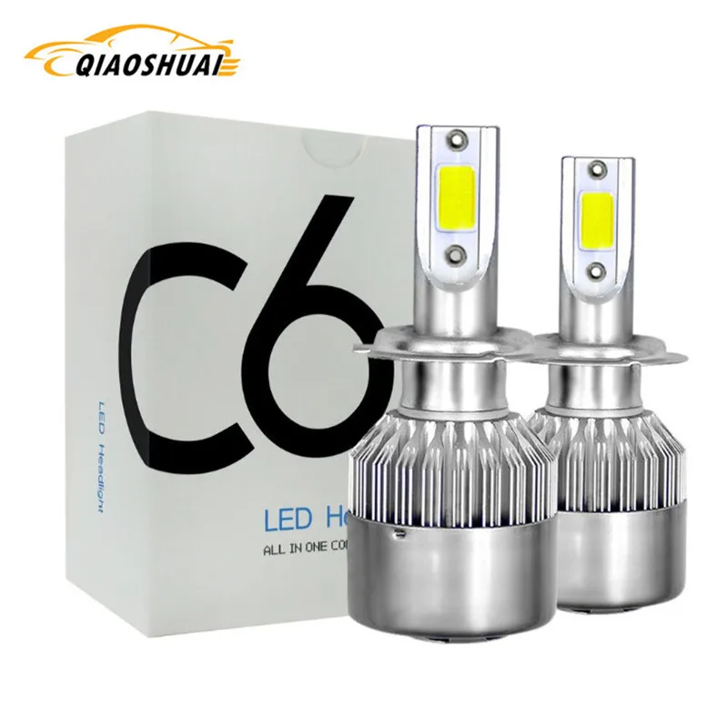 Автомобильные светодиодсветодиодный лампы H4 880 H11 HB3 9005 HB4 9006 H13 6000K 72 Вт 12 В лм |