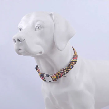 Colorful Folk-custom Pet Neck Strap Adjustable Collar With Leash Ring For Dogs, Featuring Metal Seat Belt Buckle Customized 77
Colorful Folk-custom Pet Neck Strap Adjustable Collar With Leash Ring For Dogs, Featuring Metal Seat Belt Buckle Customized 77