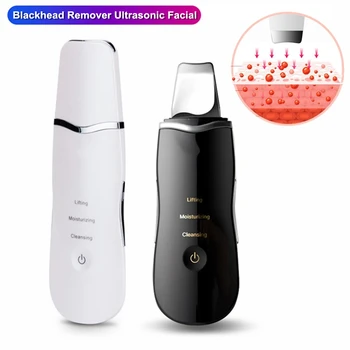 Ultrasonic Blackhead Pimple Removal Powered Facial Cleansing Devices Peeling Shovel Beauty Instrument Scrubber Beauty Instrument 
Ultrasonic Blackhead Pimple Removal Powered Facial Cleansing Devices Peeling Shovel Beauty Instrument Scrubber Beauty Instrument
