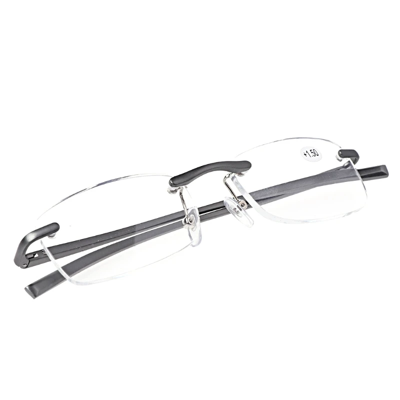Aluminum Metal Rimless Reading Glasses Presbyopic Eyeglass Resin Lense +1.0~+3.5 62KE
Aluminum Metal Rimless Reading Glasses Presbyopic Eyeglass Resin Lense +1.0~+3.5 62KE