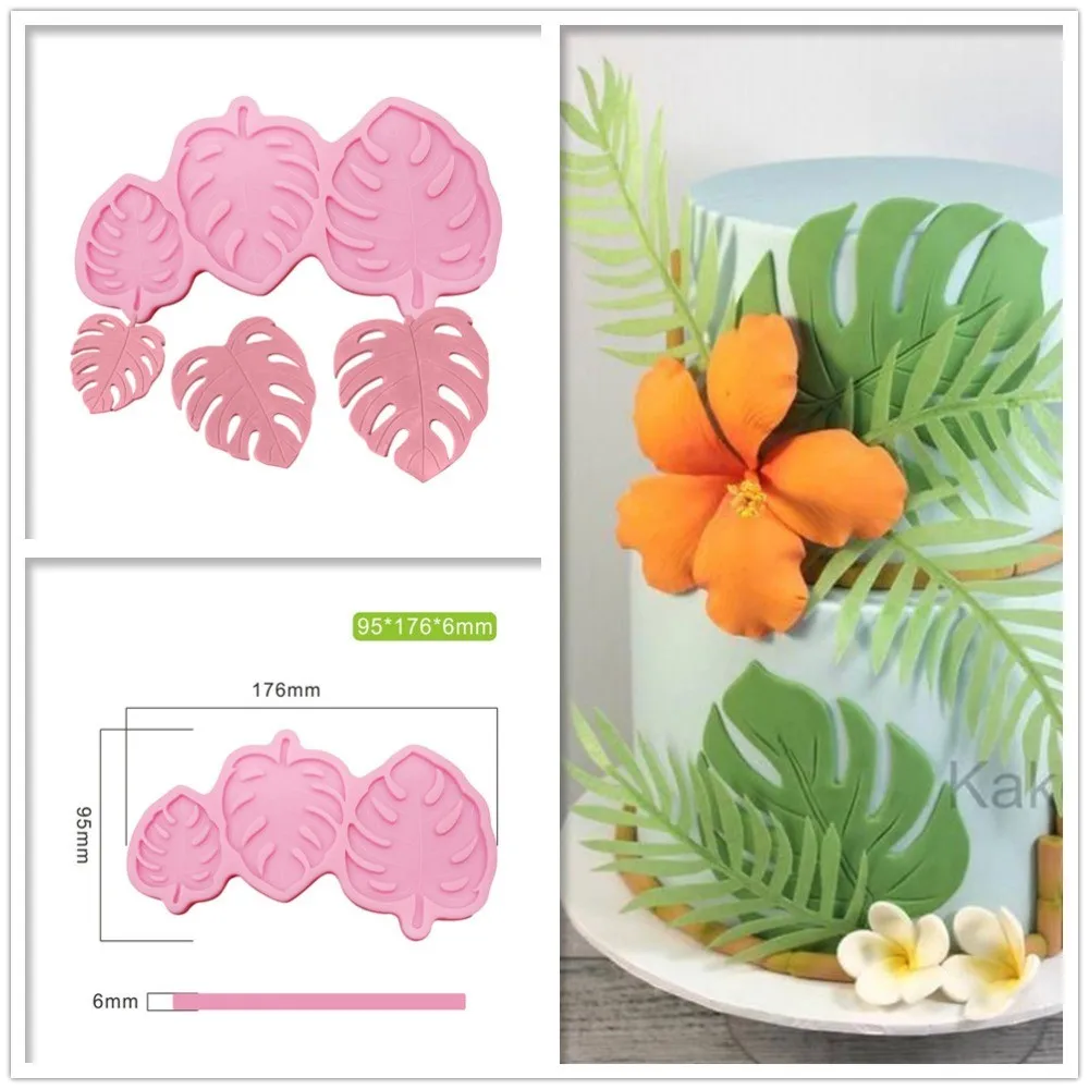 3 Types Monstera Leave Silicone Mold Practical Cake Decoration Tool Creative Cake Tool Chocolate Mold Candy Mold Portable
3 Types Monstera Leave Silicone Mold Practical Cake Decoration Tool Creative Cake Tool Chocolate Mold Candy Mold Portable