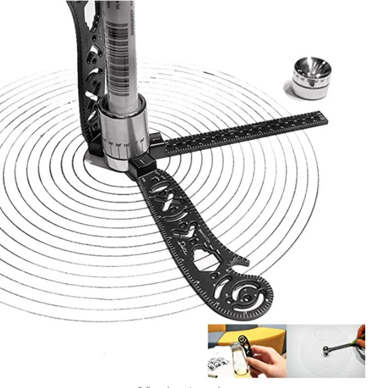 The Most Versatile Magcon Tool Design Drawing Curved Metallic Ruler Mini Compass Protractor Combo Patterns Drop Shipping
The Most Versatile Magcon Tool Design Drawing Curved Metallic Ruler Mini Compass Protractor Combo Patterns Drop Shipping
