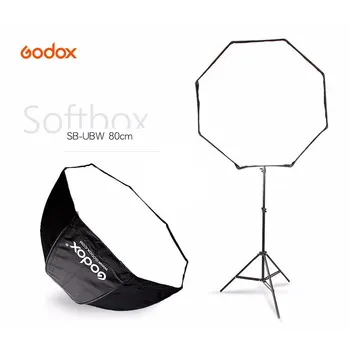 

Godox Portable 80cm 31.5in Octagon Umbrella Softbox Speedlight Soft Box Brolly Reflector for Photo Studio Flash Speedlite