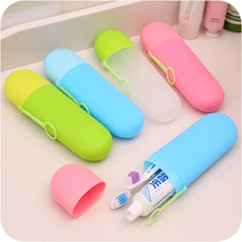 Portable Toothbrush Holder Cover Case Box Toothbpaste Case Travel Camping Hiking Capsule Bathroom Storage Mouthwash Cup 
Portable Toothbrush Holder Cover Case Box Toothbpaste Case Travel Camping Hiking Capsule Bathroom Storage Mouthwash Cup