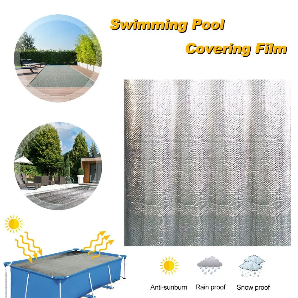 Swimming Pool Cover Film Dust Cover Cloth Insulation Film Sun Protection Tools Swimming Pool Accessories Insulation Cover Film
Swimming Pool Cover Film Dust Cover Cloth Insulation Film Sun Protection Tools Swimming Pool Accessories Insulation Cover Film