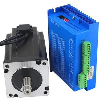 Lichuan 86mm 2phase AC20~75V 3.5n.m Nema34 stepper motor Closed loop stepper motor and driver controller
Lichuan 86mm 2phase AC20~75V 3.5n.m Nema34 stepper motor Closed loop stepper motor and driver controller