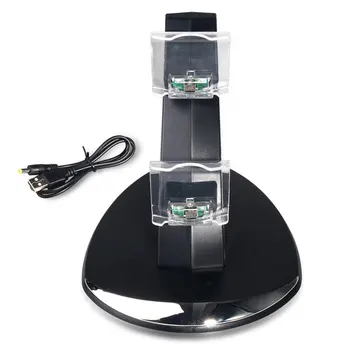 Controller Charger Dock LED Dual USB for PS4 Charging Stand Station for Sony Playstation 4 PS4 SLIM PRO Controller
Controller Charger Dock LED Dual USB for PS4 Charging Stand Station for Sony Playstation 4 PS4 SLIM PRO Controller